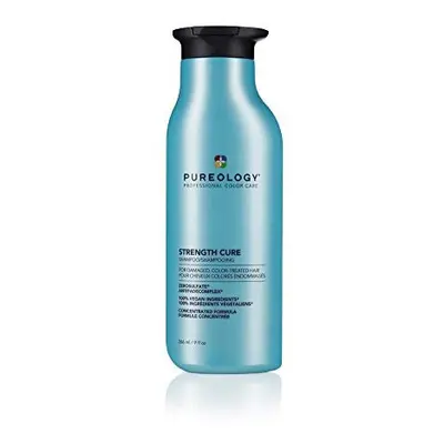 Pureology | Strength Cure Strengthening Shampoo | For Damaged, Colour Treated Hair 266ml