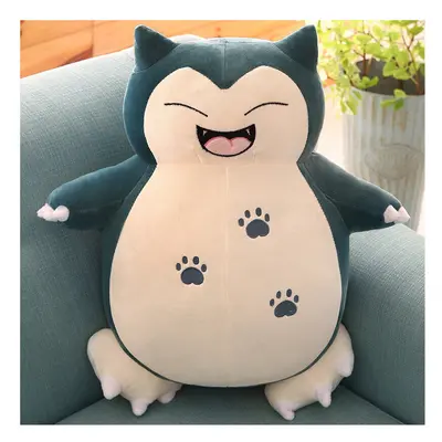 (Mouth opening style, 30" ( 80cm )) 12" 20" 30" Jumbo Pokemon Snorlax Plush Pillow Cushion Plush