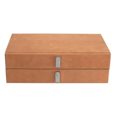 Barska AF13318 Suede-Lined Jewelry Storage Drawer Set, Tan