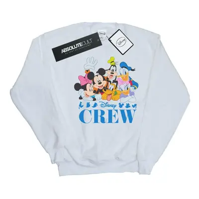 (M, White) Disney Mens Mickey Mouse Disney Friends Sweatshirt