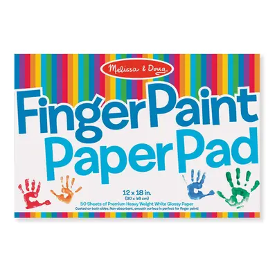 Melissa & Doug Finger Paint Paper Pad (12""x18"")