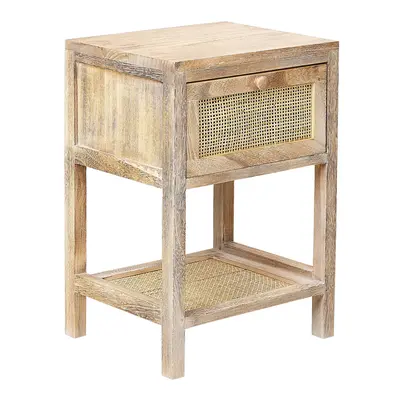 Bedside Table ESTO Light Wood