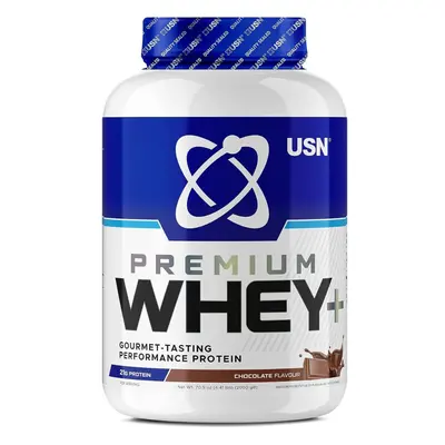 (Chocolate) 2kg USN Whey Protein Powder Muscle Building & Fast Recovery Nutrition Shake