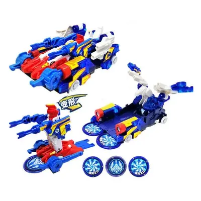 (With box, 42) Explosion Wild Speed Fly Deformation Car Screechers Beast Attack Action