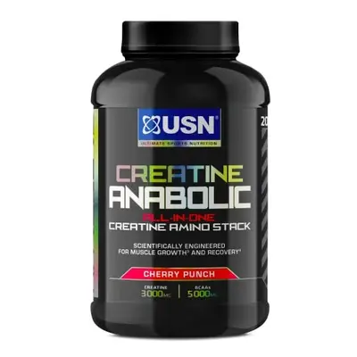 Creatine Anabolic all in One Creatine Amino Muscle Building Stack, Cherry, g (Pack of 1)