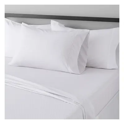 Amazon Basics Lightweight Super Soft Easy Care Microfiber Piece Bed Sheet Set With 14"" Deep Poc