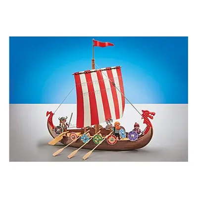 - - History - Drakkar and Vikings - in Plastic Packaging, No Cardboard Box, Blue