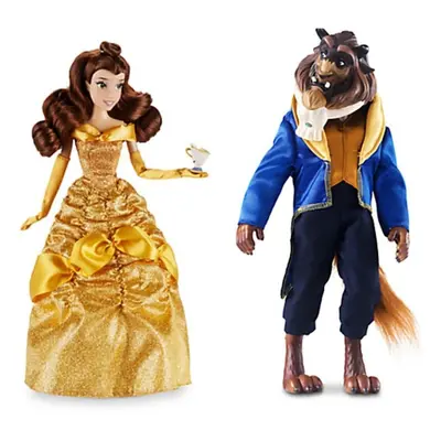 Disney NEW Store Princess Belle with Chip and Beast Classic Doll