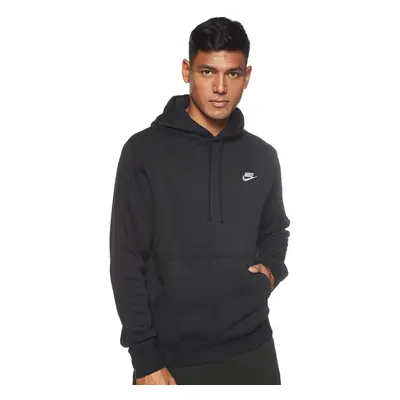 Nike Pull Over Hoodie Black/Black/White Small