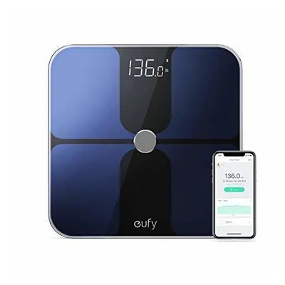 Eufy Smart Weighing Scales with App Bluetooth Digital Bathroom Scales with Large LED Display, We