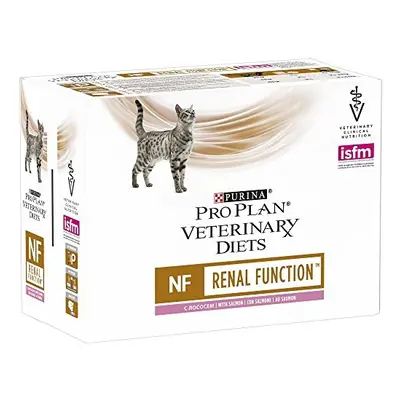 PRO PLAN VETERINARY DIETS NF Renal Function Wet Cat Food Salmon 10x85g