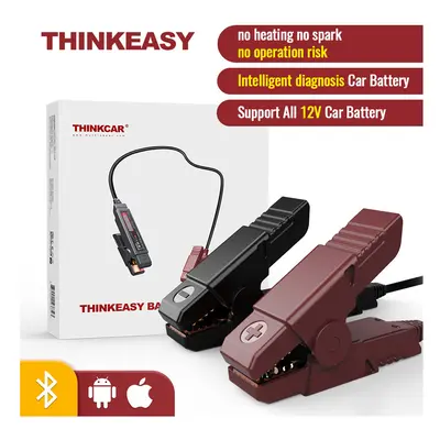 New Thinkeasy Bluetooth Vehicle Battery Tester 12V 2000CCA Battery Test Charging Cricut Tools Au