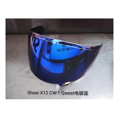 (blue) Motorcycle Full Face Helmet Visor Lens Case for SHOEI X12 X-12 CW-1 RF-1100