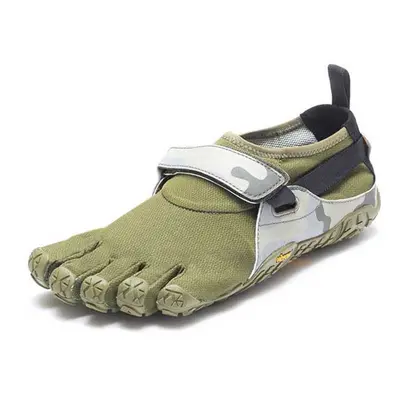 (42 EU, Dark Green/Camo) Vibram Mens Five Fingers Evo Trail Shoes Spyridon Barefoot Running Trai