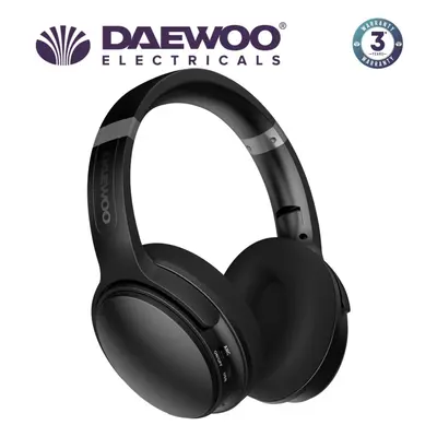 Daewoo Sonic Beat Active Noise Cancelling Bluetooth Headphones with Travel Case