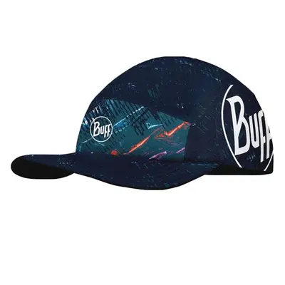 Buff Adults Xcross Panel Outdoor Running Baseball Cap Hat - Navy - LXL