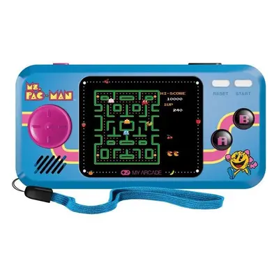 dreamGEAR DGUNL3242 My Arcade Ms Pac-Man Pocket Player Video Game - Blue