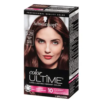 Schwarzkopf Color Ultime Hair Color Cream 5.28 Cocoa Red (Packaging May Vary)