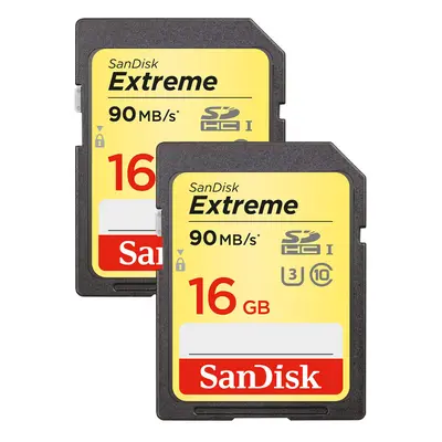 Extreme SDHC 16GB Class 2-Pack