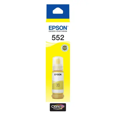 Epson T552 Yellow EcoTank Ink Bottle Toner C13T06W492 Genuine Original