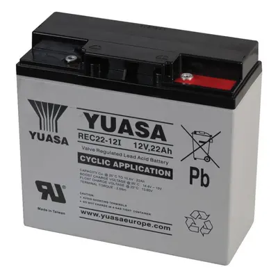 YUASA - 12V 22Ah Cyclic Battery