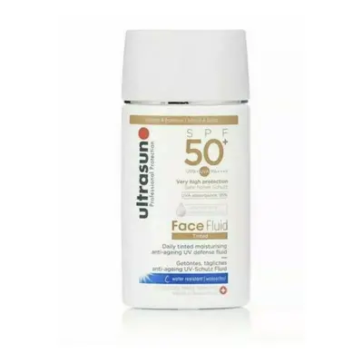 Ultrasun SPF Face Fluid Tinted Honey Tinted Moisturising Anti-Ageing 40ml