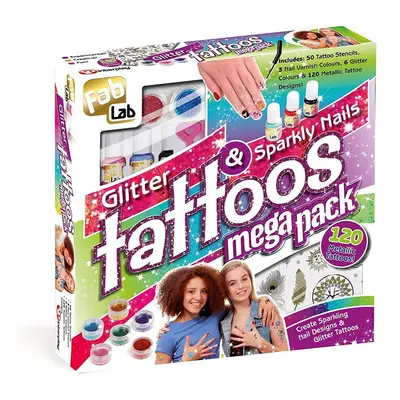 FabLab Glitter Tattoos & Sparkly Nails Mega Pack