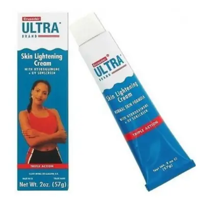 Crusader Ultra Skin Lightening Cream Reduce Appearance of Fine Lines & Wrinkles 1.76oz