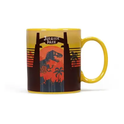 Jurassic Park Heat Changing Mug Park Gates