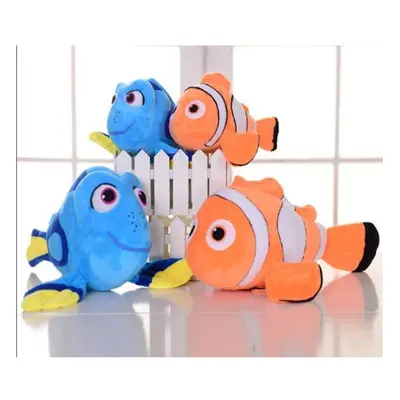 (40cm Dory) Disney Cartoon Movie Finding Nemo Dory Plush 30-45cm Animal Stuffed Dolls Clown Fish