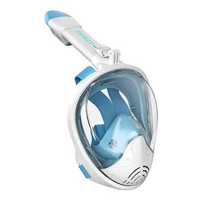 G2RISE SN01 Full Face Snorkel Mask with Detachable Camera Mount, Anti-Fog and Foldable Design, A