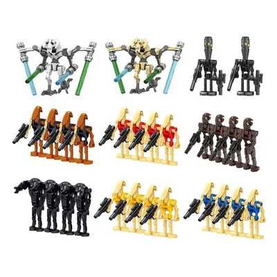 28 Pcs Star Wars Series Mini Action Figure Assembling Building Block Model Toys Kids Fans Gift M