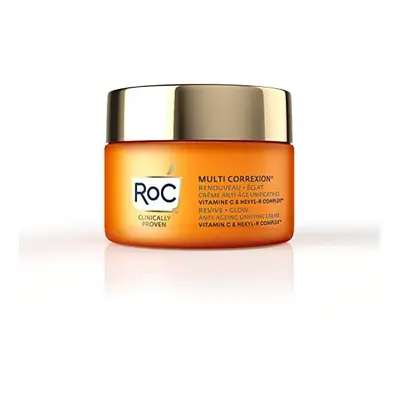 RoC - Multi Correxion Revive and Glow Unifying Cream Rich - Vitamin C - Anti-Wrinkle and Ageing 