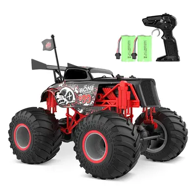 tech rc Remote Control Car 2.4g Monster Truck 15km/h High Speed RC Car for Kids, All-Terrain Off