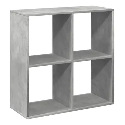 (concrete grey, 69.5 x x 69.5 cm) vidaXL Room Divider Bookcase Book Rack Bookshelf Engineered Wo