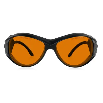 OD 6+ 190nm-490nm Wavelength UV light/Anti Blue Light Blocking Safety Glasses for 405nm, 445nm, 