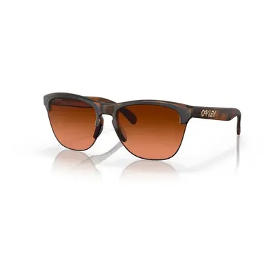 (Brown Gradient Lenses, Matte Brown Tortoise Frame) Oakley Frogskins Lite Sports Sunglasses Squa