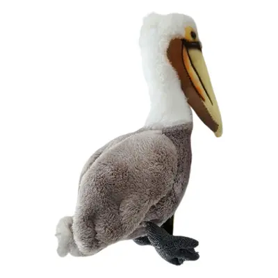 National Geographic Baby Pelican Brown Plush Toy