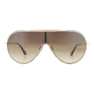 Police Sunglasses Origins SPL964 Rose Gold Shiny Havana Brown Gradient