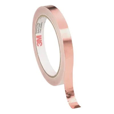 1 Pack - 3MÂ Copper Tape-Copper Foil with Acrylic Conductive Adhesive 9mm x 16.5m