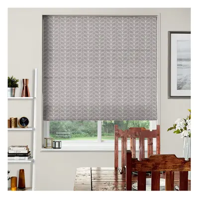 Orla Kiely Roller Blind Linear Stem Silver Ready Made Translucent 60x162cm