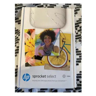 (New Opened Box) HP Sprocket Select (Eclipse) - Inkjet Digital Photo Printer