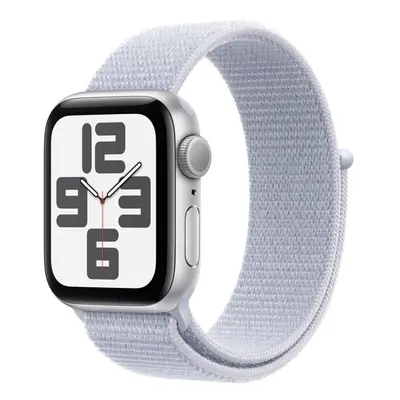 Apple Watch SE (GPS) - 2nd generation - mm - silver aluminium - smart watch with sport loop - so