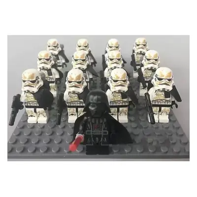 (Style O) 13Pcs Fit Lego Star Wars Empire Storm Trooper Minifigures Kids Toys