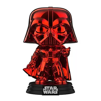 Pop! Funko Star Wars Darth Vader Red Chrome Exclusive Vinyl Figure #157