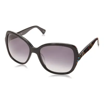 Kate Spade New York Women's Karalyn Square Sunglasses Black Floral Pr