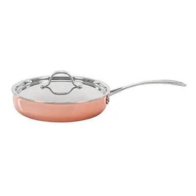 Concord Cookware Triply Natural Copper Cookware 9.5" Frying Pan Copper