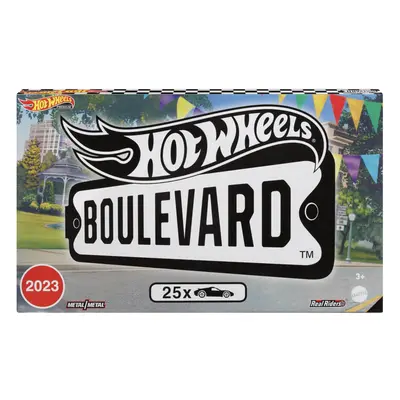 Hot Wheels Boulevard 25-Car Factory Set Premium 1:64 Scale Sports