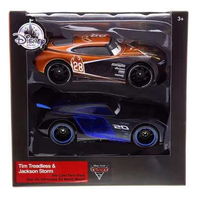 Disney/Pixar Cars Tim Treadless and Jackson Storm Die Cast Twin Pack