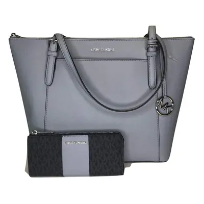 MICHAEL Michael Kors Ciara Large East West TZ Tote bundled with 3/4 Zi